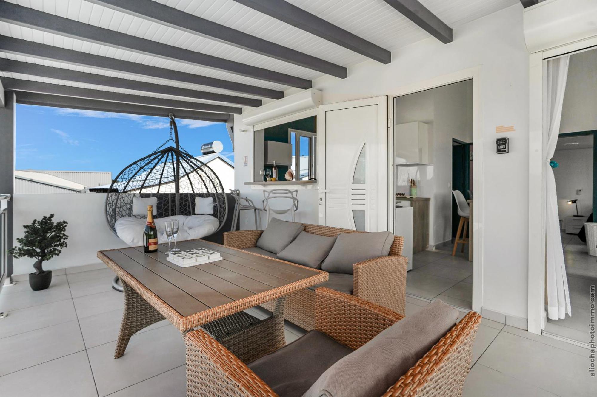 Gosier T3- Vue Nature - Romantique * Le Gosier (Grande-Terre)