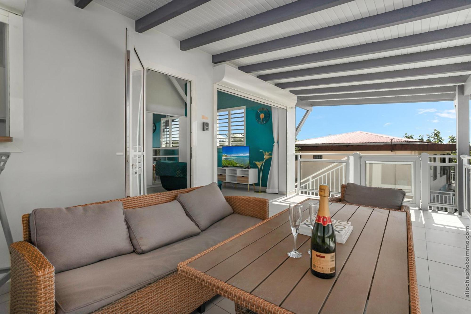 Gosier T3- Vue Nature - Romantique Le Gosier (Grande-Terre)