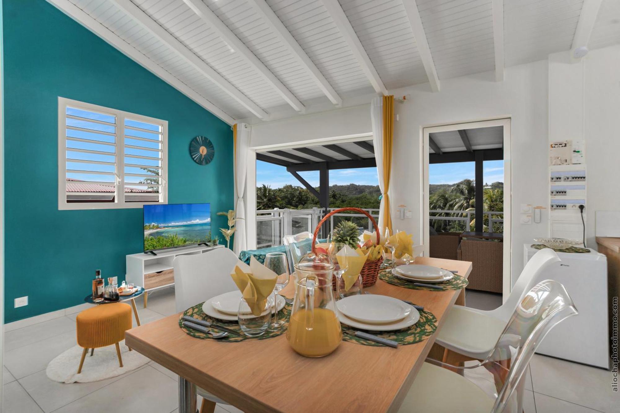 Gosier T3- Vue Nature - Romantique Appartement *