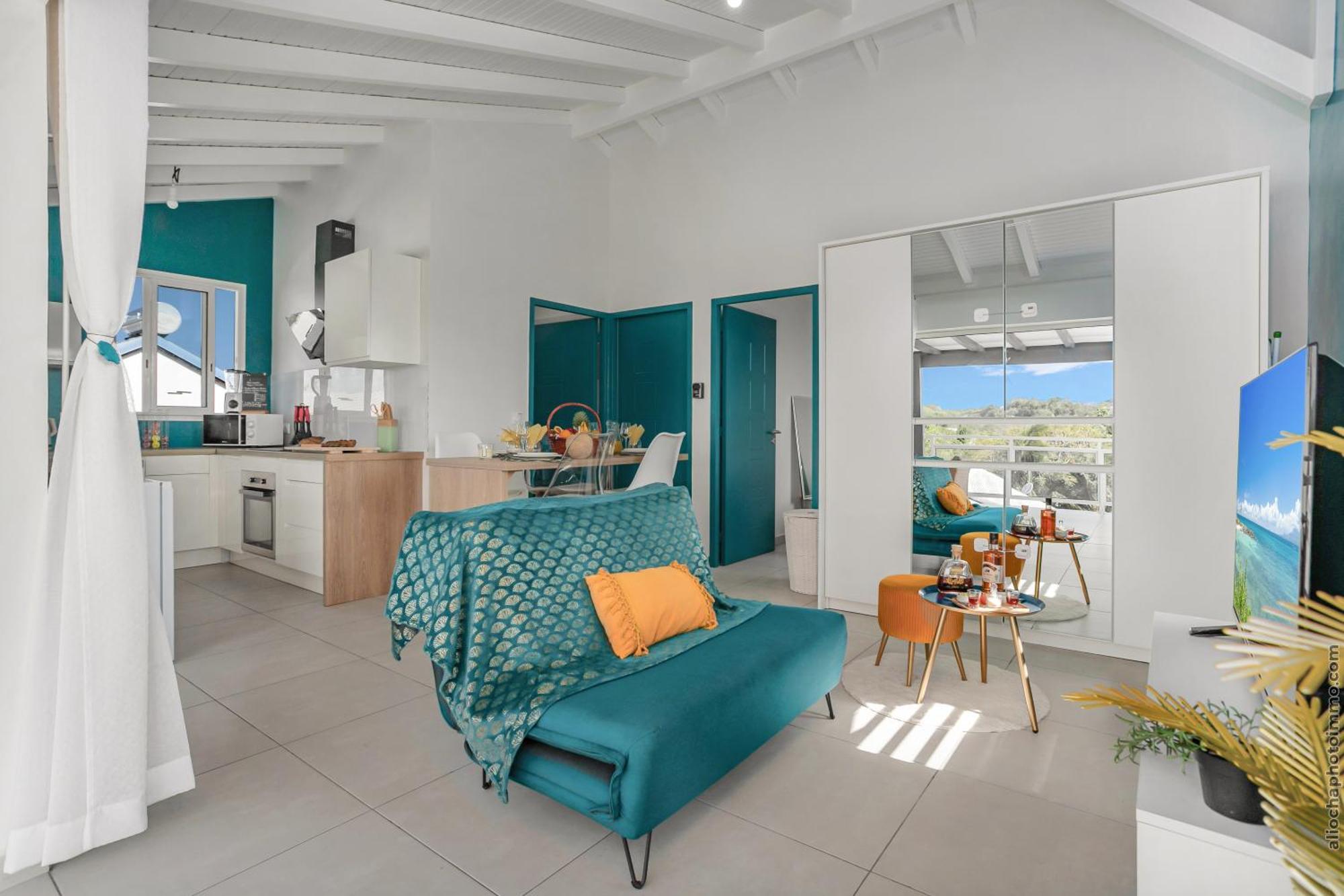 Appartement Gosier T3- Vue Nature - Romantique Le Gosier (Grande-Terre)